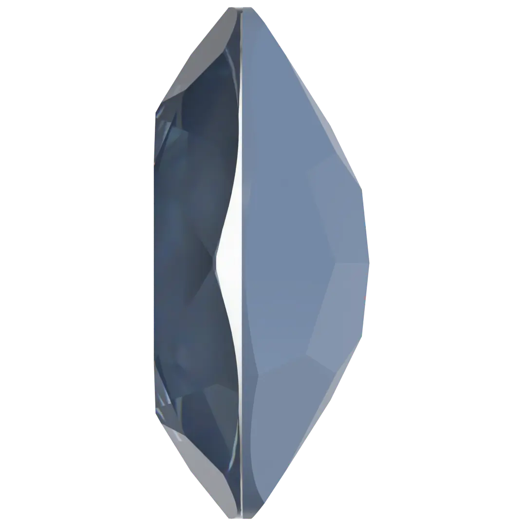 Swarovski Fancy Stones Oval (4120) Crystal Denim Ignite UNFOILED - Bluestreak Crystals