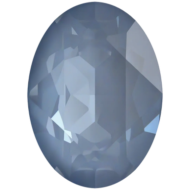 Swarovski Fancy Stones Oval (4120) Crystal Denim Ignite UNFOILED - Bluestreak Crystals