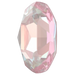 Swarovski Fancy Stones Oval (4120) Crystal Dusty Pink Delite UNFOILED - Bluestreak Crystals