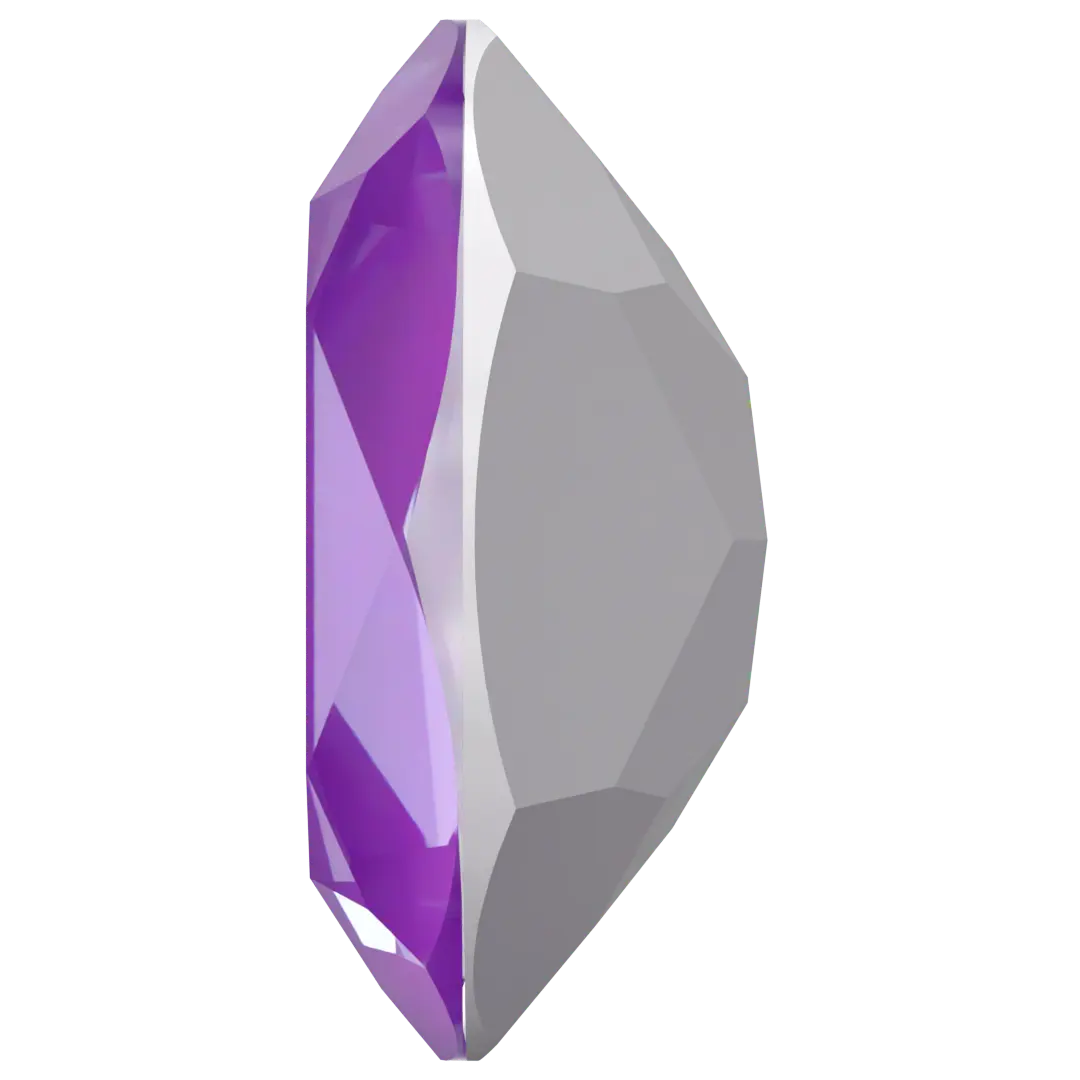 Swarovski Fancy Stones Oval (4120) Crystal Electric Violet Ignite UNFOILED - Bluestreak Crystals