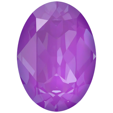 Swarovski Fancy Stones Oval (4120) Crystal Electric Violet Ignite UNFOILED - Bluestreak Crystals