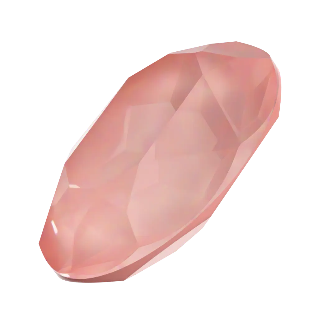 Swarovski Fancy Stones Oval (4120) Crystal Flamingo Ignite UNFOILED - Bluestreak Crystals