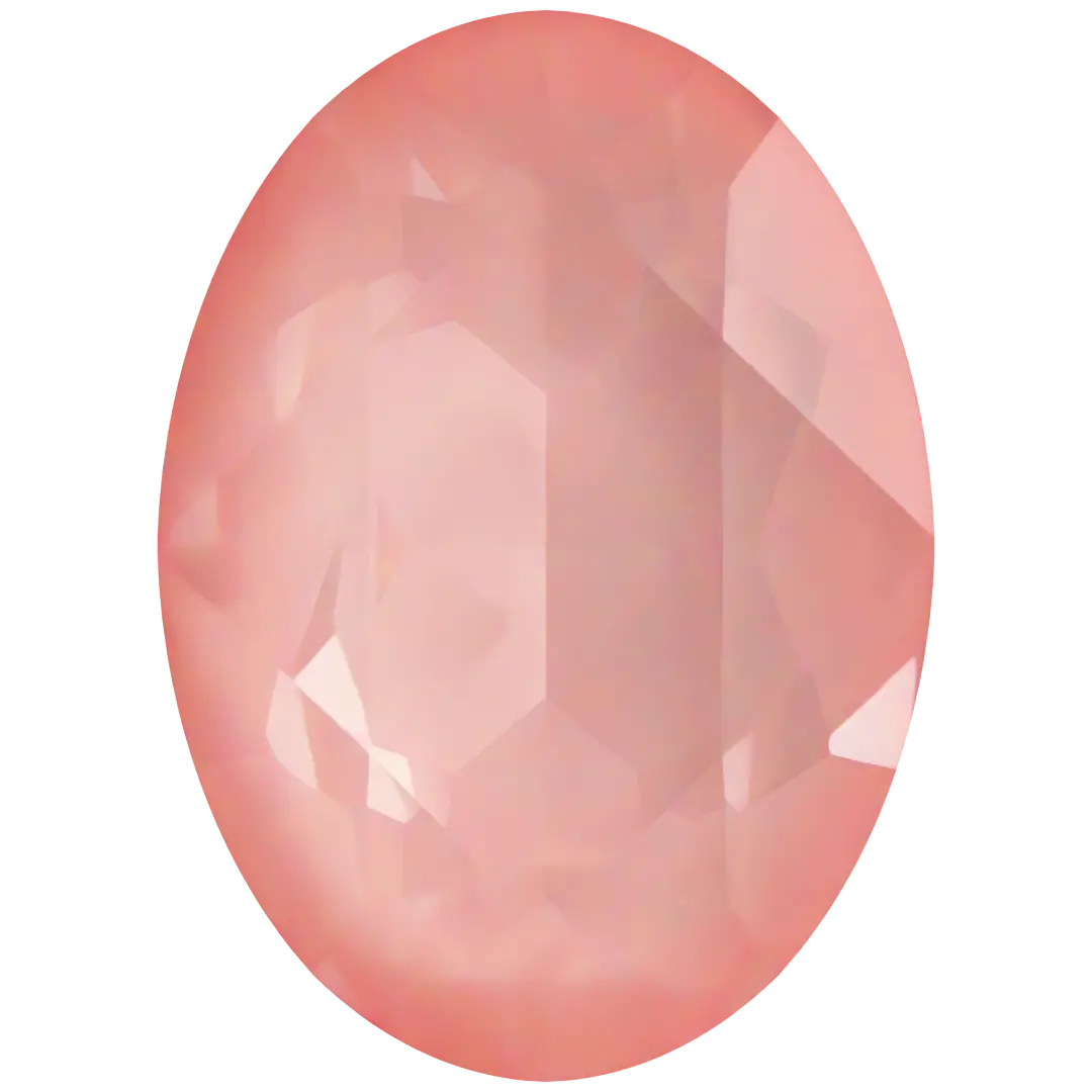 Swarovski Fancy Stones Oval (4120) Crystal Flamingo Ignite UNFOILED - Bluestreak Crystals