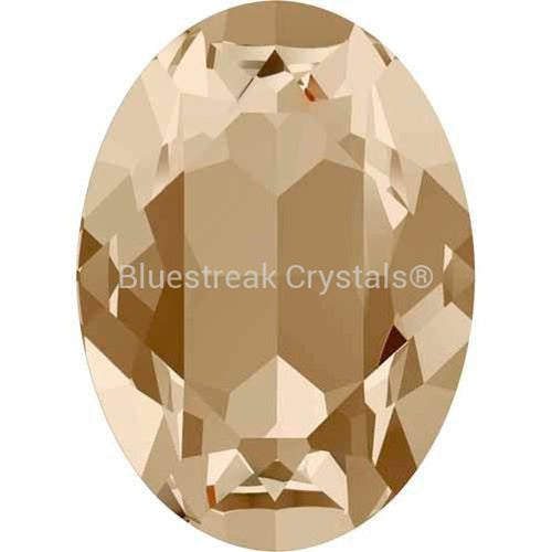 Swarovski Fancy Stones Oval (4120) Crystal Golden Shadow-Swarovski Fancy Stones-6x4mm - Pack of 360 (Wholesale)-Bluestreak Crystals