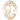 Swarovski Fancy Stones Oval (4120) Crystal Ivory Cream Delite UNFOILED - Bluestreak Crystals