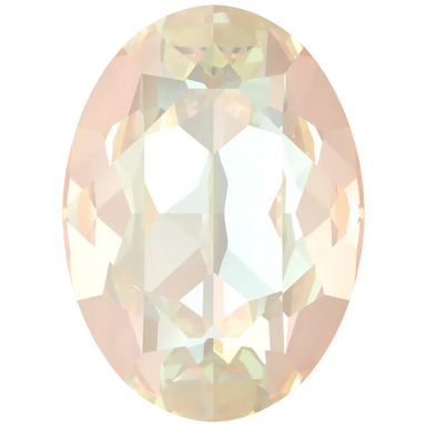 Swarovski Fancy Stones Oval (4120) Crystal Ivory Cream Delite UNFOILED - Bluestreak Crystals