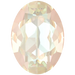 Swarovski Fancy Stones Oval (4120) Crystal Ivory Cream Delite UNFOILED - Bluestreak Crystals