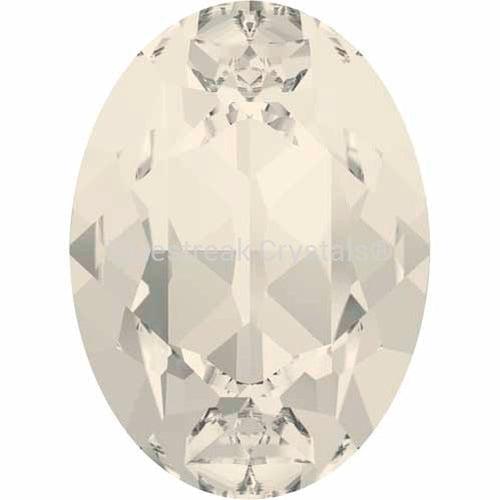 Swarovski Fancy Stones Oval (4120) Crystal Moonlight-Swarovski Fancy Stones-6x4mm - Pack of 360 (Wholesale)-Bluestreak Crystals