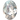Swarovski Fancy Stones Oval (4120) Crystal Moonlight - Bluestreak Crystals