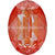 Swarovski Fancy Stones Oval (4120) Crystal Orange Glow Delite UNFOILED-Swarovski Fancy Stones-14x10mm - Pack of 144 (Wholesale)-Bluestreak Crystals