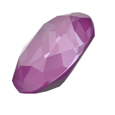 Swarovski Fancy Stones Oval (4120) Crystal Orchid Ignite UNFOILED - Bluestreak Crystals
