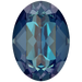 Swarovski Fancy Stones Oval (4120) Crystal Royal Blue Delite UNFOILED - Bluestreak Crystals