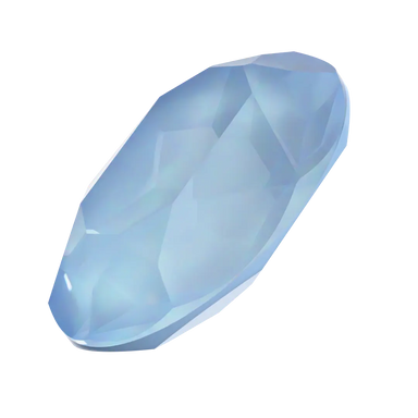 Swarovski Fancy Stones Oval (4120) Crystal Sky Ignite UNFOILED - Bluestreak Crystals