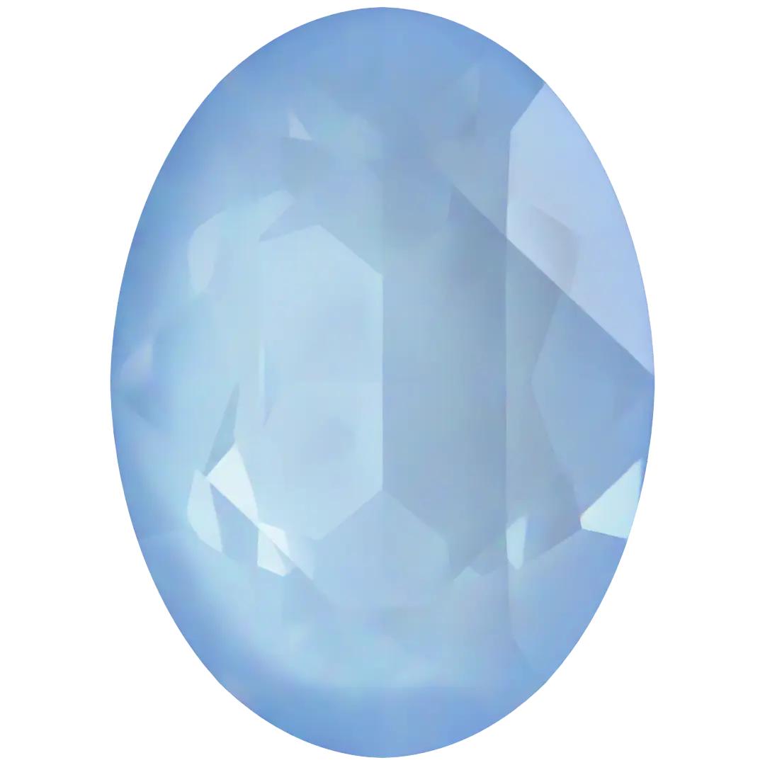 Swarovski Fancy Stones Oval (4120) Crystal Sky Ignite UNFOILED - Bluestreak Crystals