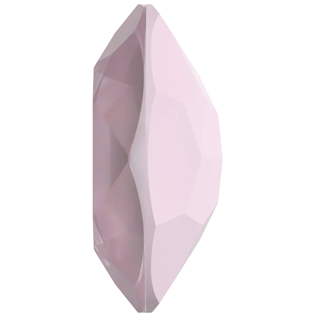 Swarovski Fancy Stones Oval (4120) Crystal Soft Rose Ignite - Bluestreak Crystals