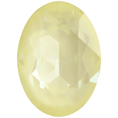 Swarovski Fancy Stones Oval (4120) Crystal Soft Yellow Ignite - Bluestreak Crystals