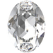 Swarovski Fancy Stones Oval (4120) Crystal - Bluestreak Crystals