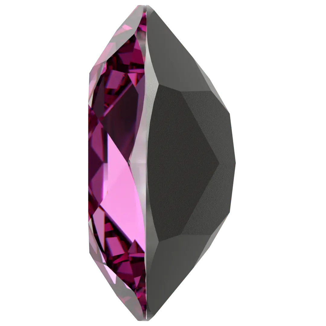 Swarovski Fancy Stones Oval (4120) Dark Rose - Bluestreak Crystals