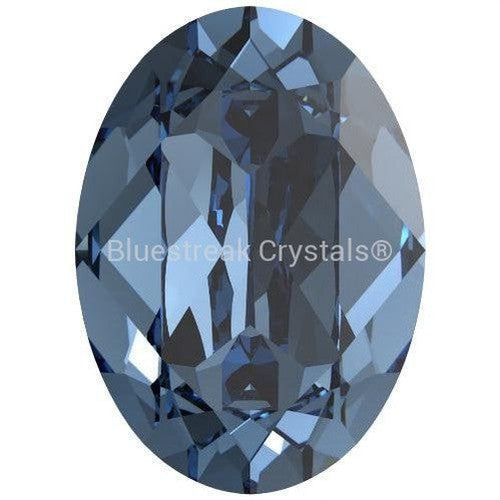 Swarovski Fancy Stones Oval (4120) Denim Blue-Swarovski Fancy Stones-6x4mm - Pack of 360 (Wholesale)-Bluestreak Crystals