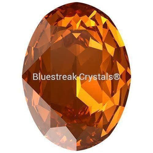 Swarovski Fancy Stones Oval (4120) Light Amber-Swarovski Fancy Stones-6x4mm - Pack of 360 (Wholesale)-Bluestreak Crystals
