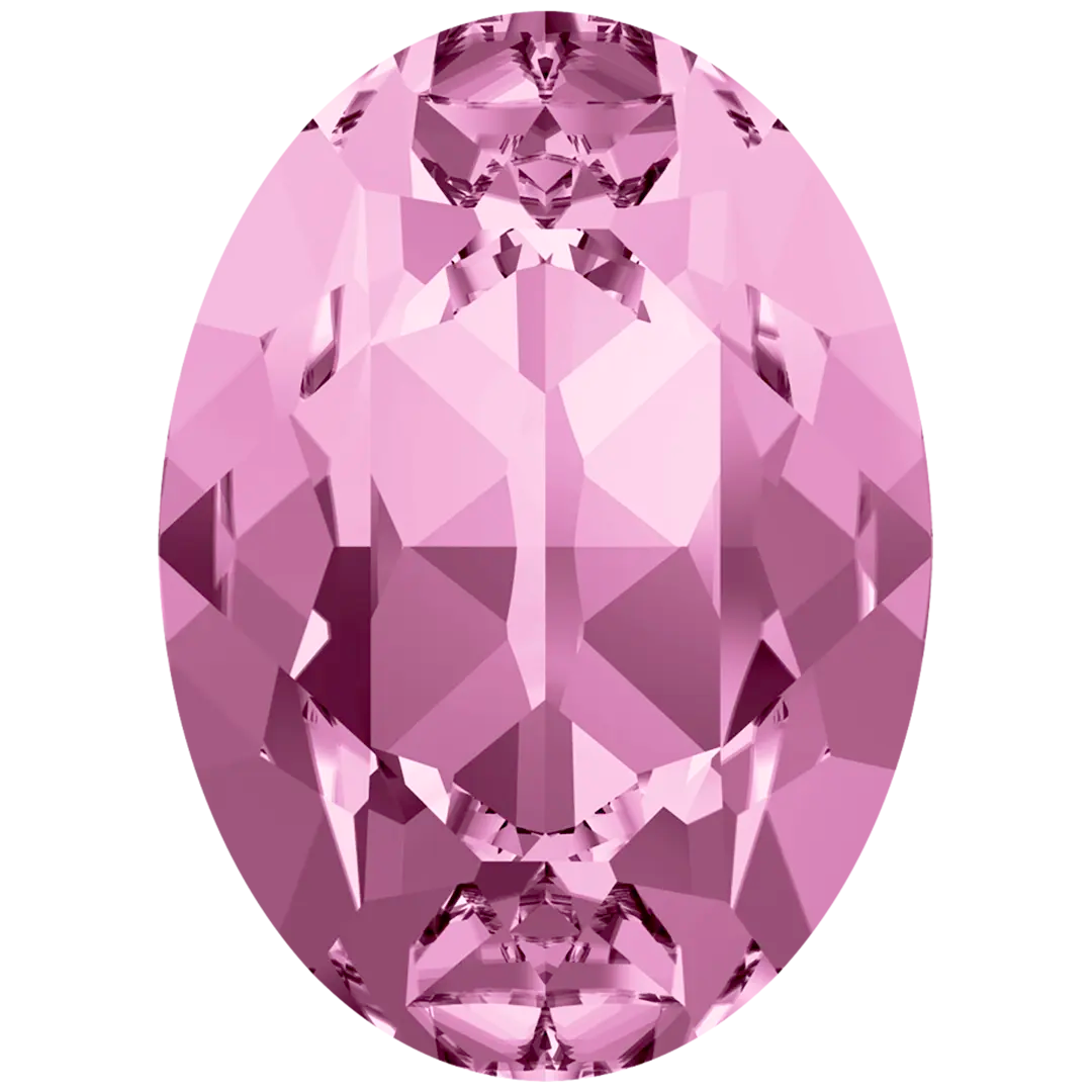 Swarovski Fancy Stones Oval (4120) Light Amethyst - Bluestreak Crystals