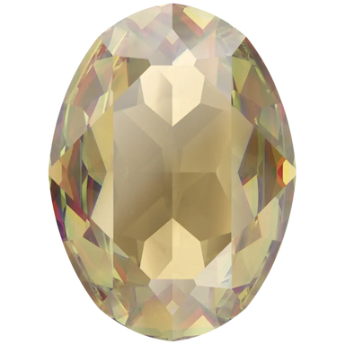 Swarovski Fancy Stones Oval (4120) Light Colorado Topaz Ignite UNFOILED - Bluestreak Crystals