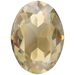 Swarovski Fancy Stones Oval (4120) Light Colorado Topaz Ignite UNFOILED - Bluestreak Crystals