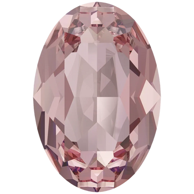 Swarovski Fancy Stones Oval (4120) Light Rose Ignite UNFOILED - Bluestreak Crystals