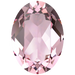 Swarovski Fancy Stones Oval (4120) Light Rose - Bluestreak Crystals