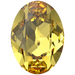 Swarovski Fancy Stones Oval (4120) Light Topaz - Bluestreak Crystals