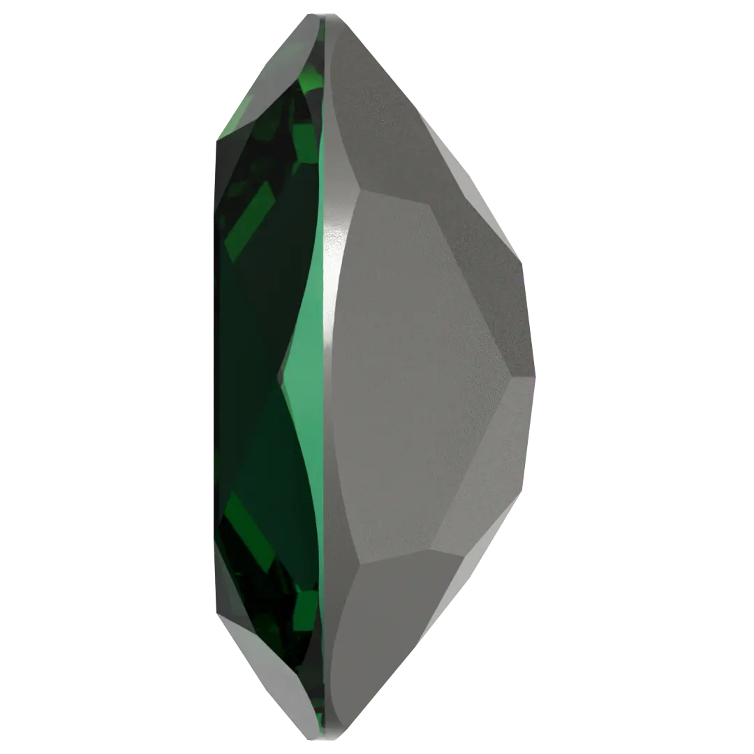 Swarovski Fancy Stones Oval (4120) Majestic Green - Bluestreak Crystals