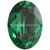 Swarovski Fancy Stones Oval (4120) Majestic Green-Swarovski Fancy Stones-6x4mm - Pack of 360 (Wholesale)-Bluestreak Crystals
