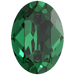 Swarovski Fancy Stones Oval (4120) Majestic Green - Bluestreak Crystals