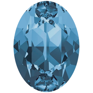 Swarovski Fancy Stones Oval (4120) Montana - Bluestreak Crystals