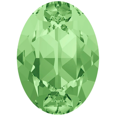 Swarovski Fancy Stones Oval (4120) Peridot - Bluestreak Crystals