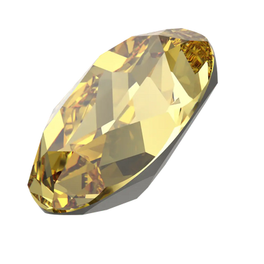 Swarovski Fancy Stones Oval (4120) Recreated Dark Jonquil - Bluestreak Crystals