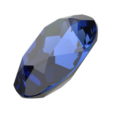 Swarovski Fancy Stones Oval (4120) Recreated Dark Sapphire - Bluestreak Crystals
