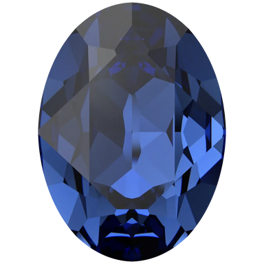 Swarovski Fancy Stones Oval (4120) Recreated Dark Sapphire - Bluestreak Crystals