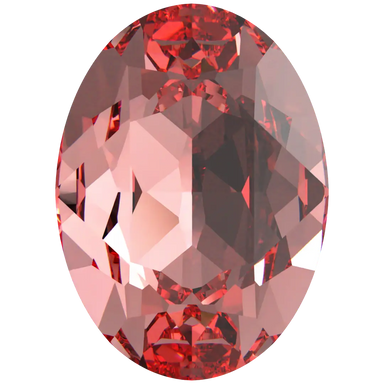 Swarovski Fancy Stones Oval (4120) Rose Peach - Bluestreak Crystals