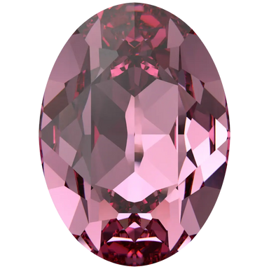 Swarovski Fancy Stones Oval (4120) Rose - Bluestreak Crystals