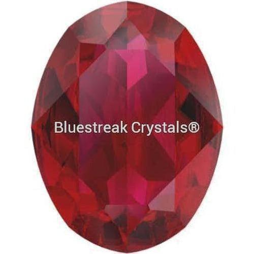 Swarovski Fancy Stones Oval (4120) Scarlet Ignite UNFOILED-Swarovski Fancy Stones-6x4mm - Pack of 360 (Wholesale)-Bluestreak Crystals