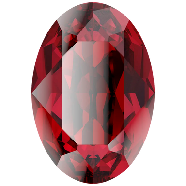 Swarovski Fancy Stones Oval (4120) Scarlet - Bluestreak Crystals