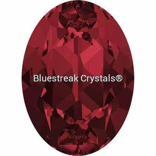 Swarovski Fancy Stones Oval (4120) Siam-Swarovski Fancy Stones-6x4mm - Pack of 360 (Wholesale)-Bluestreak Crystals