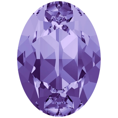 Swarovski Fancy Stones Oval (4120) Tanzanite - Bluestreak Crystals