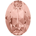 Swarovski Fancy Stones Oval (4120) Vintage Rose - Bluestreak Crystals