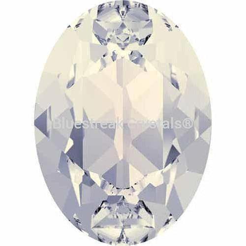 Swarovski Fancy Stones Oval (4120) White Opal-Swarovski Fancy Stones-6x4mm - Pack of 360 (Wholesale)-Bluestreak Crystals
