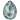 Swarovski Fancy Stones Pear (4320) Aquamarine Ignite UNFOILED - Bluestreak Crystals