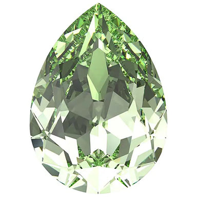 Swarovski Fancy Stones Pear (4320) Chrysolite - Bluestreak Crystals