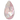 Swarovski Fancy Stones Pear (4320) Crystal Dusty Pink Delite UNFOILED - Bluestreak Crystals