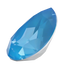 Swarovski Fancy Stones Pear (4320) Crystal Electric Blue Ignite UNFOILED - Bluestreak Crystals